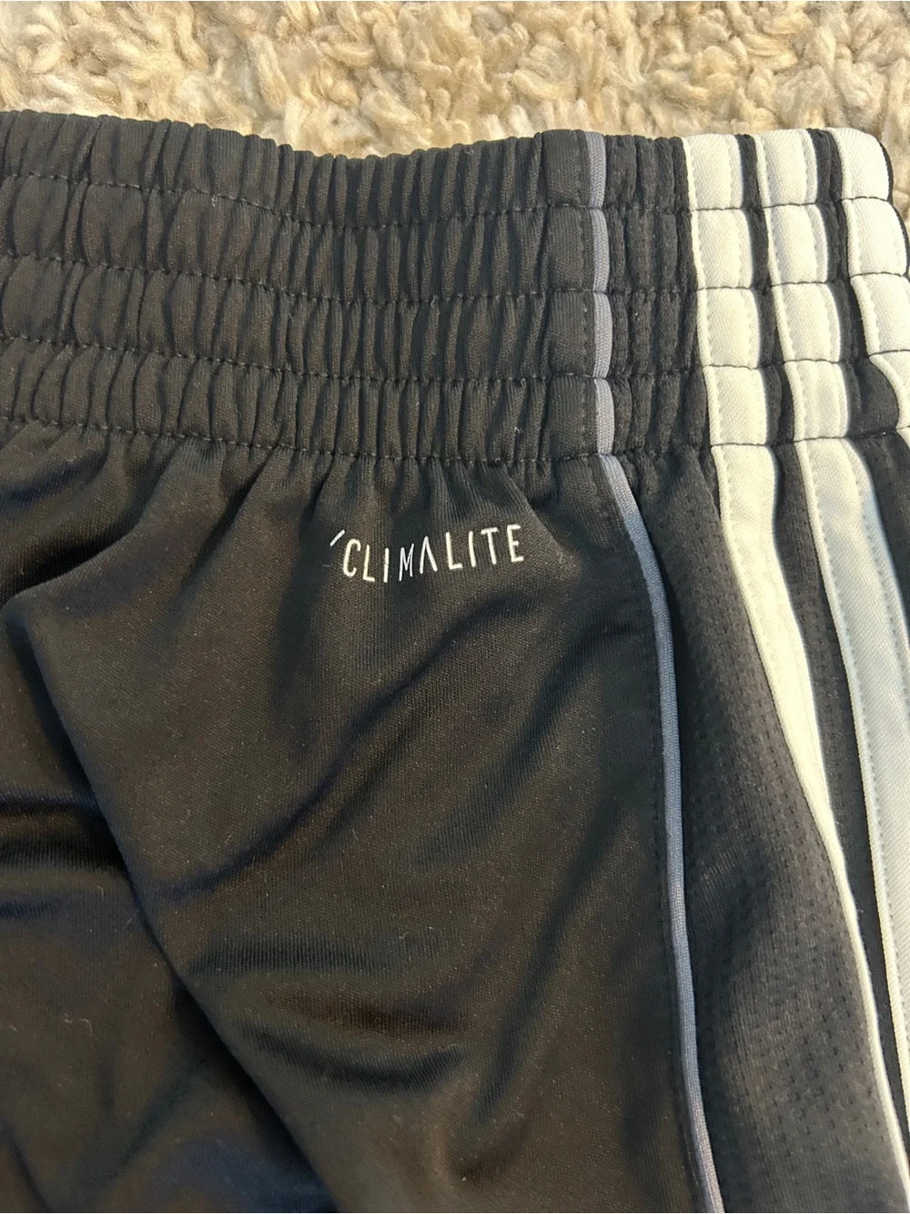 Adidas Athletic Shorts with White Trim (3 Pair Bundle)